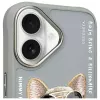 Nimmy apsauginis dėklas Apple iPhone 16 6,1 inch pilkas Glasses Cool Dog