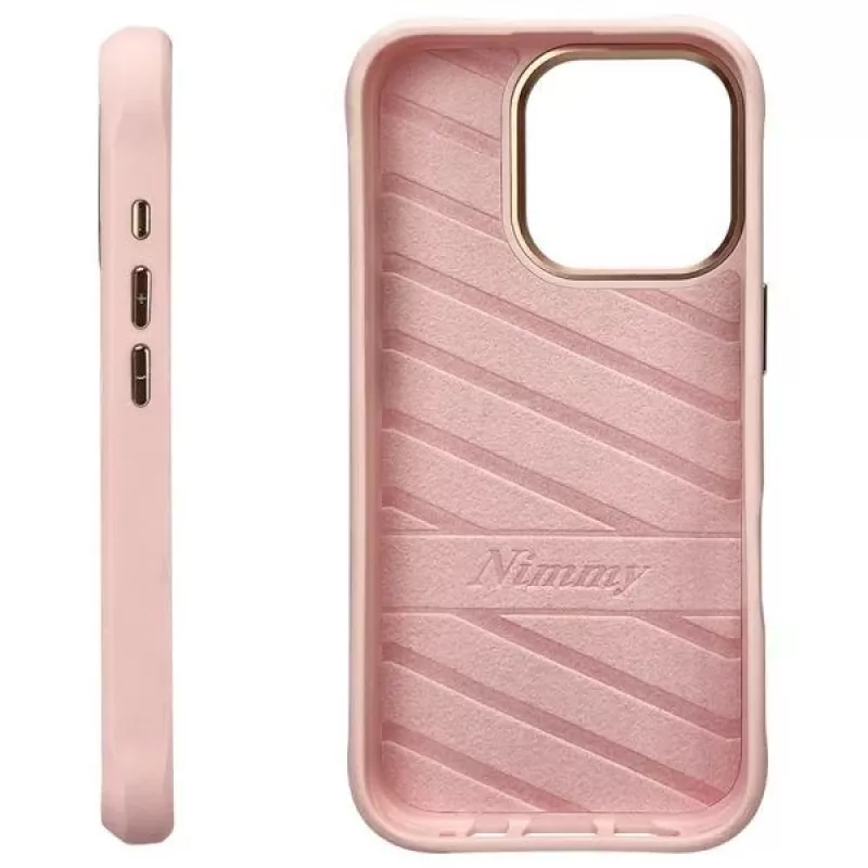 Nimmy Dėklas iPhone 16 Pro 6.3 inch Pink Glasses Cool Cat