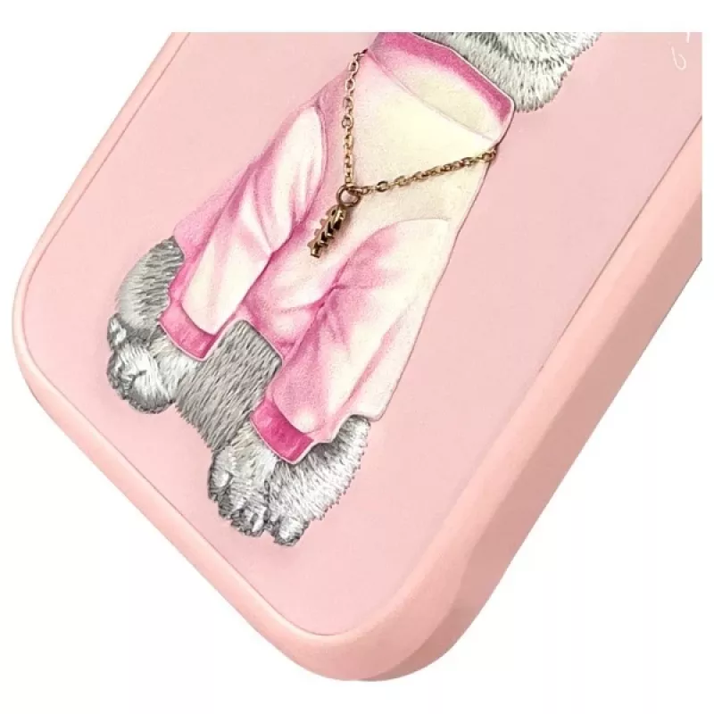 Nimmy Dėklas iPhone 16 Pro 6.3 inch Pink Glasses Cool Cat