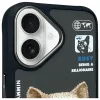 Nimmy Cool&Cute 2.0 Dog Protective Case for Apple iPhone 16 6.1 inch Black