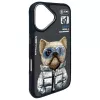 Nimmy Cool&Cute 2.0 Dog Protective Case for Apple iPhone 16 6.1 inch Black