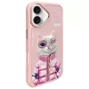 Nimmy Cool&Cute 2.0 Cat Back Cover for Apple iPhone 16 6.1 inch Pink