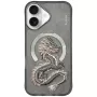 Nimmy Dragon MagSafe Dėklas, skirtas iPhone 16 – Pilka