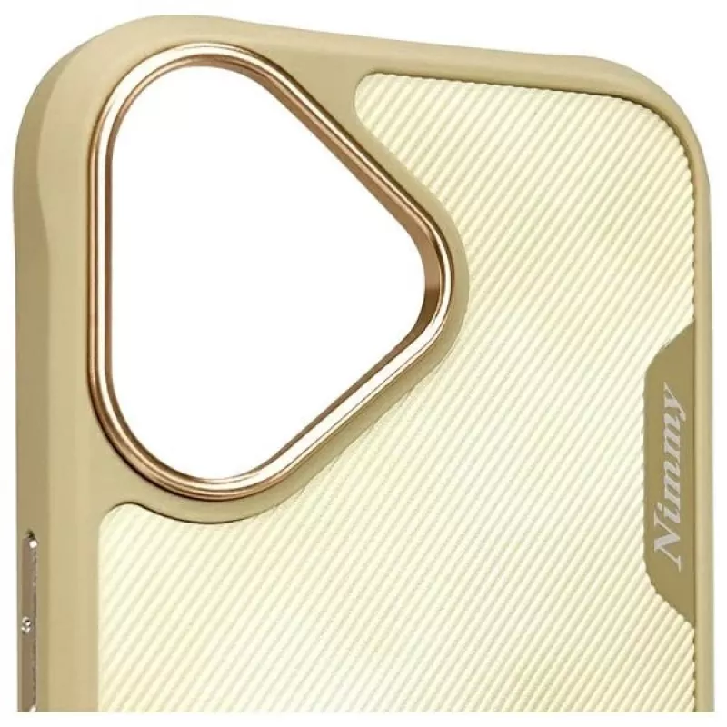 Nimmy Big Eyed Pet 2.0 Cat Case for Apple iPhone 16 6.1 inch Khaki