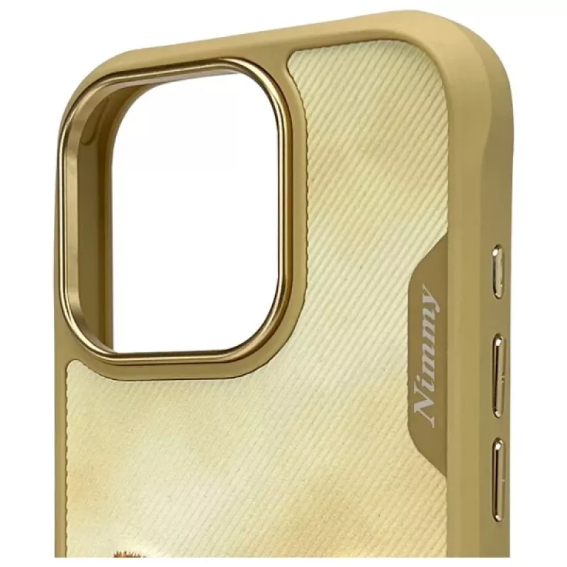 Nimmy BigEyed Pet 2.0 Cat Case for Apple iPhone 16 Pro 6.3 inch Khaki