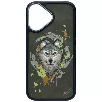Nimmy Wilk MagSafe Dėklas, skirtas iPhone 16, tamsiai pilkas