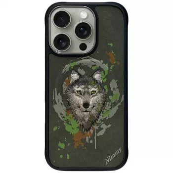 Nimmy Wilk MagSafe Dėklas, skirtas Apple iPhone 16 Pro, tamsiai pilkas