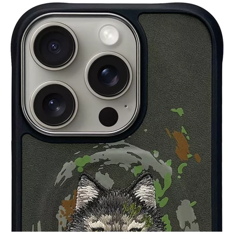 Nimmy Wilk MagSafe Dėklas, skirtas Apple iPhone 16 Pro, tamsiai pilkas