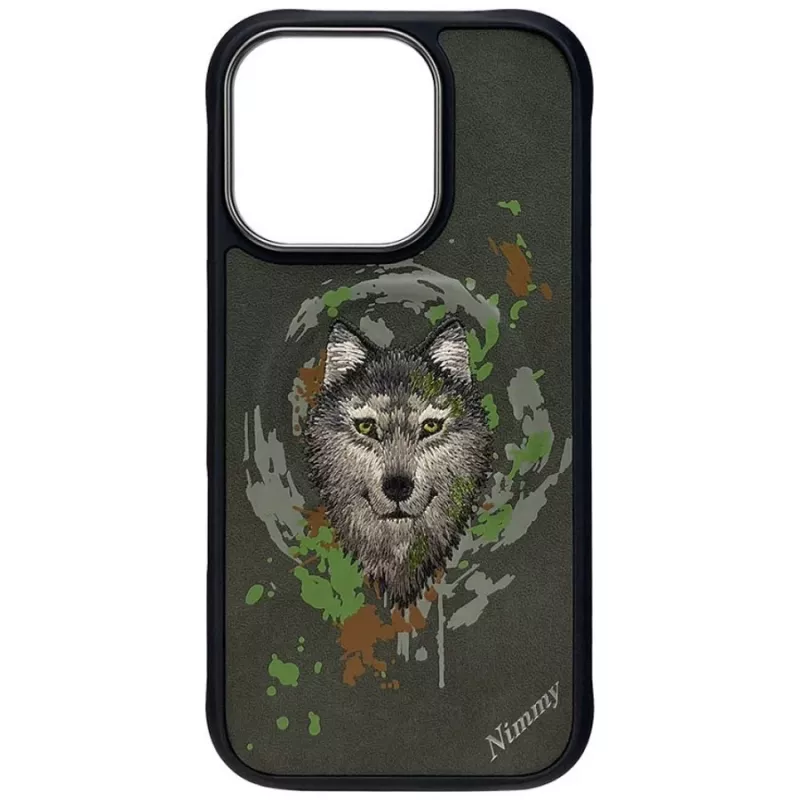 Nimmy Wilk MagSafe Dėklas, skirtas Apple iPhone 16 Pro, tamsiai pilkas