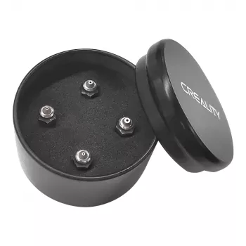 Creality K1 MAX High Flow Nozzle Kit - 4 vnt. (0,4 mm, 0,6 mm, 0,8 mm, 1,0 mm) Grūdintas plienas