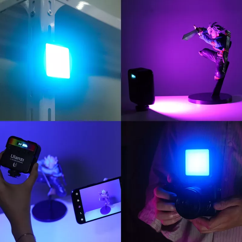 Ulanzi VL49 RGB LED Video Light, 2500K-9000K, 6W, 2000mAh