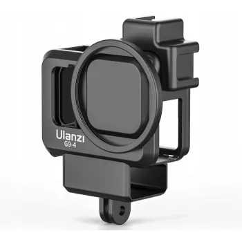 Ulanzi Frame Mount + Microphone Adapter + Filter Set, skirtas GoPro HERO 9/10/11, juodas