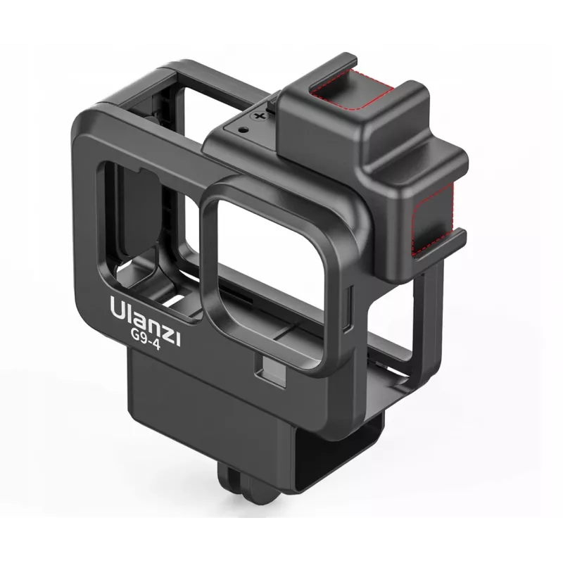 Ulanzi Frame Mount + Microphone Adapter + Filter Set, skirtas GoPro HERO 9/10/11, juodas