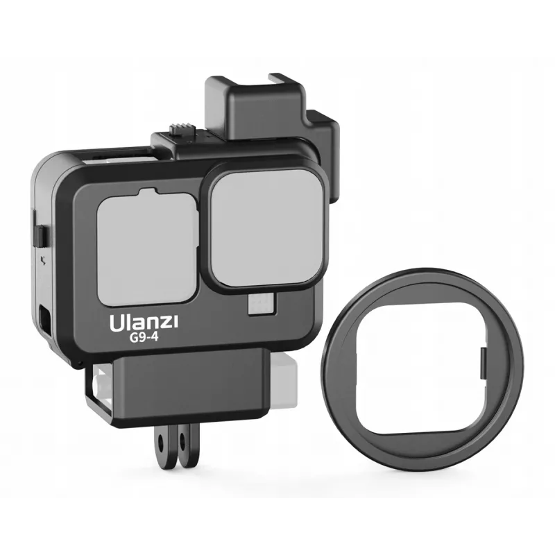 Ulanzi Frame Mount + Microphone Adapter + Filter Set, skirtas GoPro HERO 9/10/11, juodas