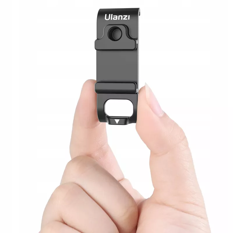 Ulanzi G9-6 Battery Side Cover su Cold Shoe ir 1/4 inch sriegiu, skirta GoPro Hero 9/10/11/12, juoda