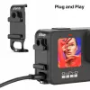 Ulanzi G9-6 Battery Side Cover su Cold Shoe ir 1/4 inch sriegiu, skirta GoPro Hero 9/10/11/12, juoda