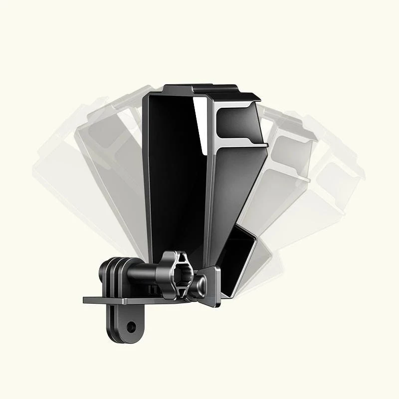 Ulanzi GP-5 Vlogging Flip Mirror su Hot Shoe adapteriu
