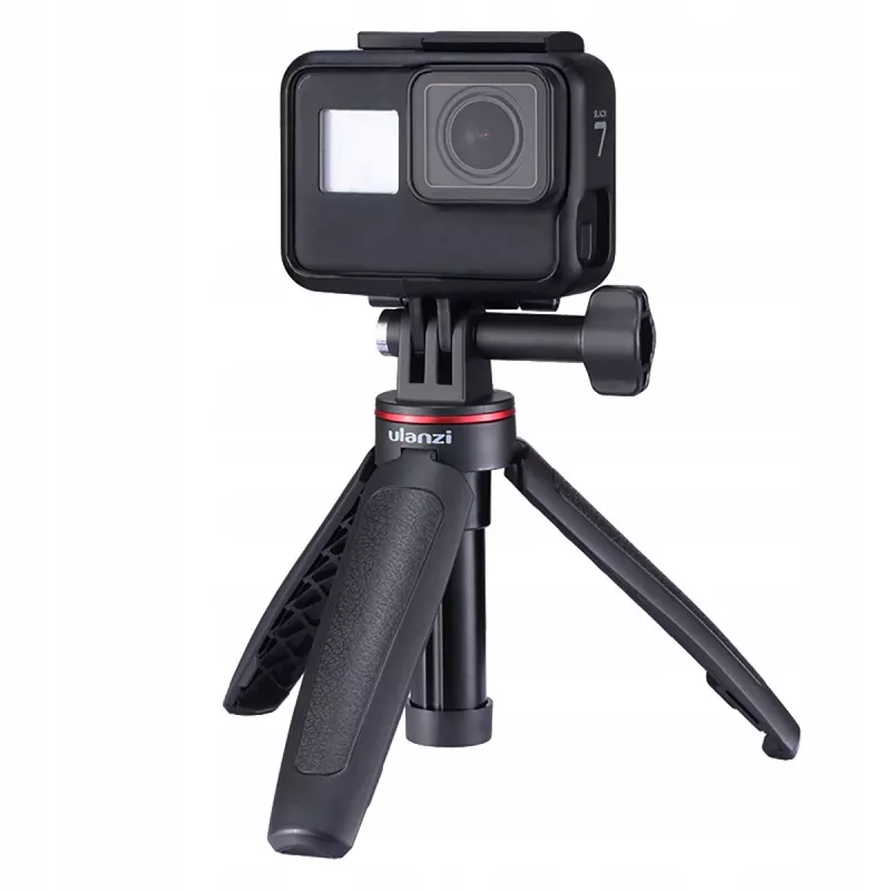 ULANZI MT-09 Mini Tripod Monopod Hand Grip for GoPro SJCAM Xiaomi DJI Osmo Action Black
