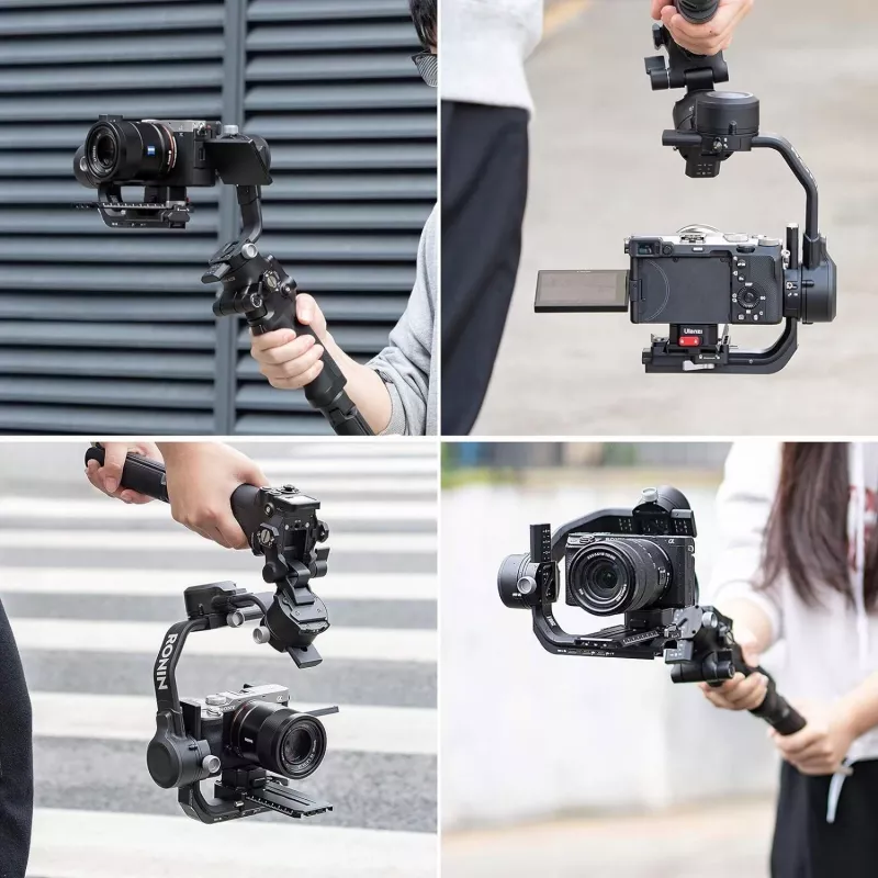 Ulanzi R085 Greito atlaisvinimo plokštelė su skalėmis, skirta DJI Ronin RS 2 / RSC 2