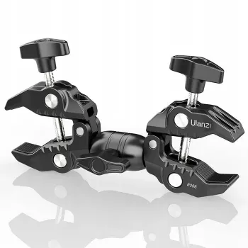Ulanzi R096 Super Clamp su Magic Arm