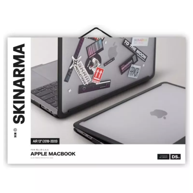 Skinarma Henko Hard Case for MacBook Air 13-inch (2018-2020) - Frost Clear