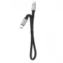 Dudao L10P USB-C to Lightning kabelis 20W 0.23m Baltas