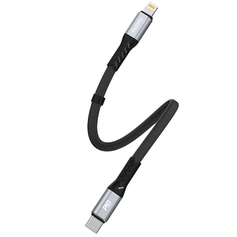 Dudao L10P USB-C to Lightning kabelis 20W 0.23m Baltas