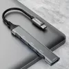 Dudao A16T USB-A Hub 4-Port USB 2.0 Black
