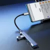 Dudao A16T USB-A Hub 4-Port USB 2.0 Black