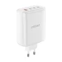 Dudao A140 140W GaN USB-C Įkroviklis 3xUSB-C 1xUSB-A Juodas