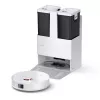 JONR T5 Lite Robotinis dulkių siurblys su LiDAR navigacija, 3000Pa siurbimu, 2600mAh baterija, 600ml dulkėms, 250ml vandens bakeliu, šlapiu valymu, programėlės ir balso valdymu, baltas