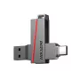 HIKSEMI CLE USB 64 GB E307C U3 Dual USB 3.2 and USB Type-C Grey