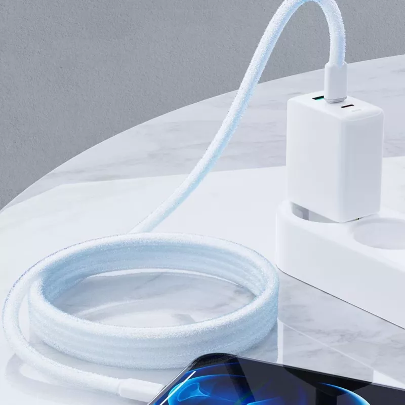 ACEFAST MFI USB-C to Lightning laidas 1,2 m, 30 W, 3 A, juodas (C2-01)