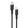 ACEFAST MFI USB-C to Lightning laidas 1,2 m, 30 W, 3 A, juodas (C2-01)