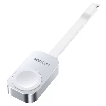 Acefast E21 5W belaidis Apple Watch įkroviklis - sidabrinis