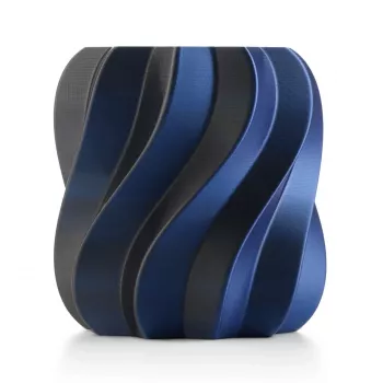 Anycubic PLA Silk Dual PLA Filament 1.75mm Juoda ir Mėlyna AHSC08-103