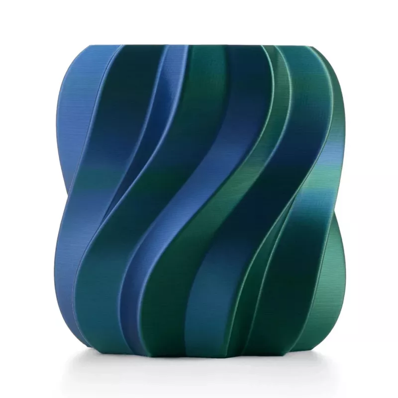 ANYCUBIC PLA Silk Dual PLA Filament 1,75mm Mėlyna ir Žalia AHSC16-103