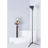Ulanzi MT-44 Ištraukiamas Trikojis / Selfie Lazda su Integruotu Telefono Laikikliu, Rutuline Galvute, Šalto Bato Montavimu, 5 Sekcijų, 110cm Maksimalus Aukštis, Juoda