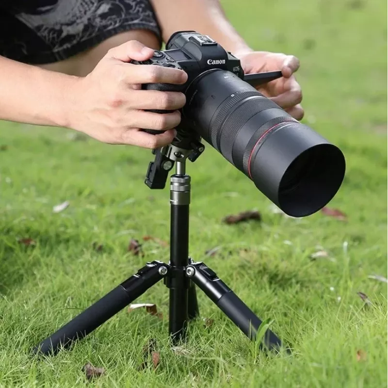 Ulanzi MT-63 Profesionalus Trikojis + Monopodas 145cm Vlog su Telefono Laikikliu ir Prompteriu