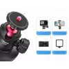 Ulanzi C029 Magnetinis prisisiurbimo laikiklis su 3D rutuline galvute, skirtas GoPro, DJI, Insta360, SJCAM, Xiaomi