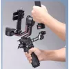 ULANZI NATO Rail Clamp Mount, skirtas DJI Ronin RS 2/RS 3/RS 3 Pro/RS 3 Mini – juodas