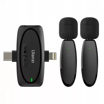 Ulanzi V6 belaidžio garso perdavimo rinkinys - USB-C + Lightning