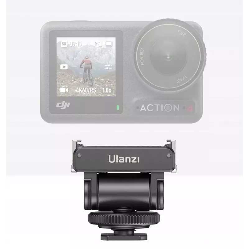 Ulanzi CA22 Adapter Mount Head 1/4 inch Screw for DJI Action 3 / 4