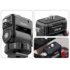ULANZI Quick CO01 3D 360° Monitor Mount with 1/4 inch Screw, Black
