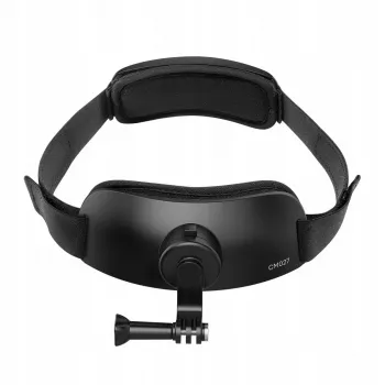 Ulanzi CM027 Head Strap Mount, tvirtinimas ant galvos, skirtas GoPro, DJI, SJCAM, Xiaomi, Insta360, išmaniesiems telefonams