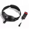 Ulanzi CM027 Head Strap Mount, tvirtinimas ant galvos, skirtas GoPro, DJI, SJCAM, Xiaomi, Insta360, išmaniesiems telefonams