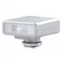 Ulanzi F12 GN12 RGB LED Video Light su Cold Shoe adapteriu, 2500K-9000K, 6W, 2000mAh, Baltas