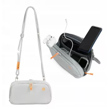 ULANZI YY08 Sling Bag for Camera, Gaming, EDC - Pilka