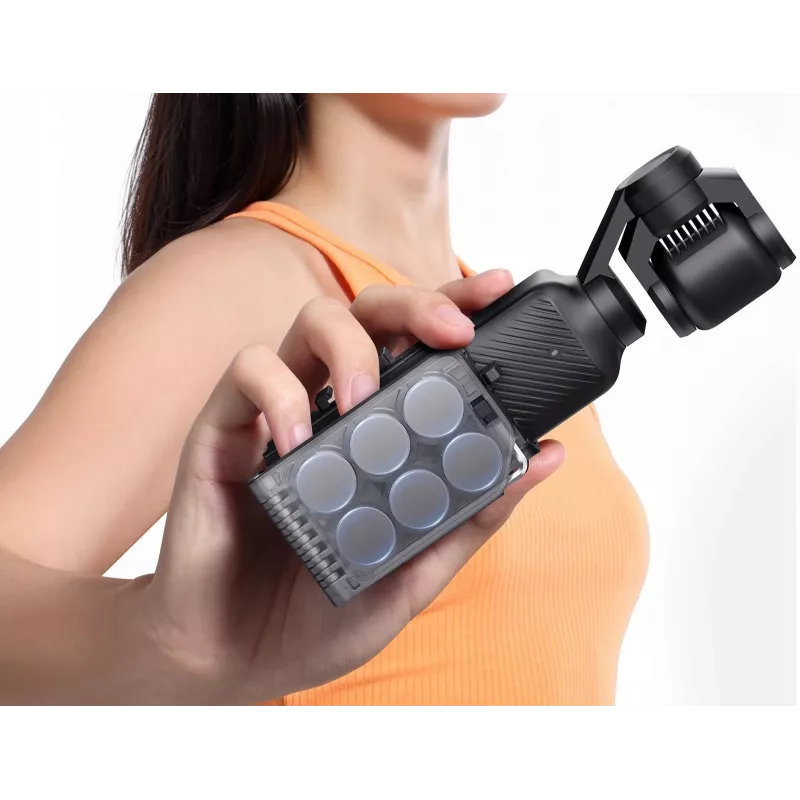 ULANZI PK15 Magnetinis greito atsegimo laikiklis, skirtas DJI Osmo Pocket 3