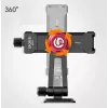 ULANZI MA51 F38 Quick Release Phone Clamp Mount with Cold Shoe, Aluminum Alloy, Black